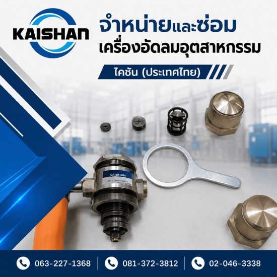ขายอะไหล่เครื่องปั๊มลมสกรู