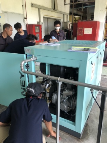 ให้บริการดูแลและรักษาเครื่องอัดลม