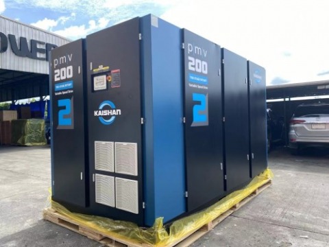 เครื่องอัดลมแบบสกรู รุ่น PMV